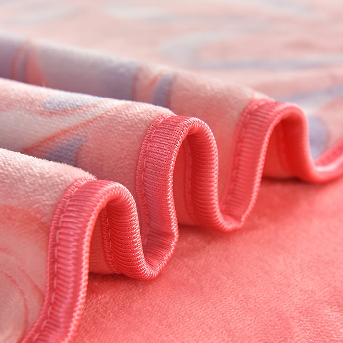 91家纺网 家纺一手货源 找家纺 慕婷家纺 2024新款牛奶绒印花床裙系列-单被套 郁金香