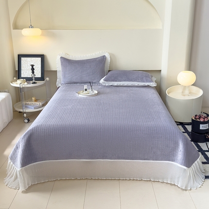 91家纺网 家纺一手货源 找家纺 （总）冬然家纺 2024新款雕花绒床盖系列