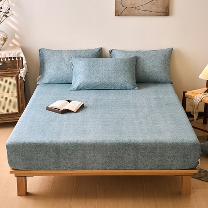 91家纺网 家纺一手货源 找家纺 （总）春皖家纺 2025新款原棉磨毛回暖系列风格2-床笠