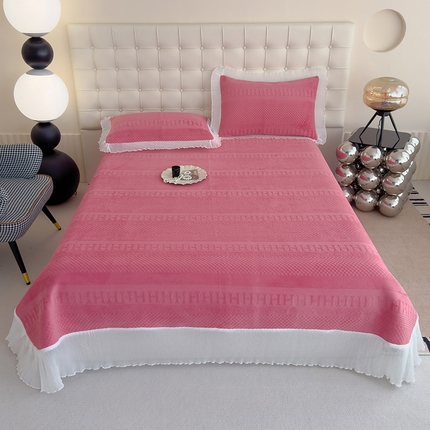 91家纺网 家纺一手货源 找家纺 （总）冬然家纺 2024新款雕花绒床盖系列