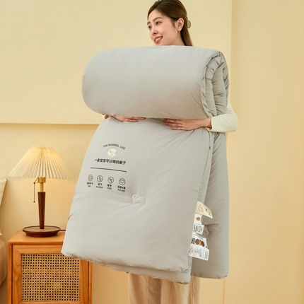 91家纺网 家纺一手货源 找家纺 （总）金泰莱 2025新款A类云感绒羊毛被被子被芯冬被春秋被四季被