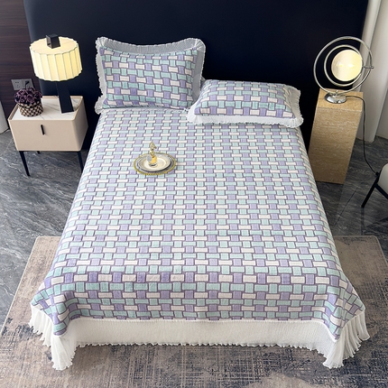 91家纺网 家纺一手货源 找家纺 （总）冬然家纺 2024新款雕花绒印花床盖