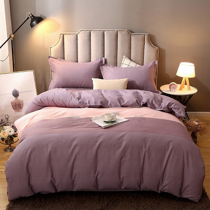 91家纺网 家纺一手货源 找家纺 （总）贝兰仙奴 2024新款利兹系列磨毛多规格四件套