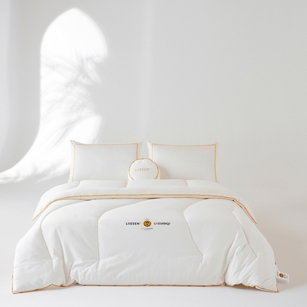 91家纺网 家纺一手货源 找家纺 （总）丽笙被芯 2024新款摩娅功能纤维被被芯系列-全棉A类55李官奇大豆被