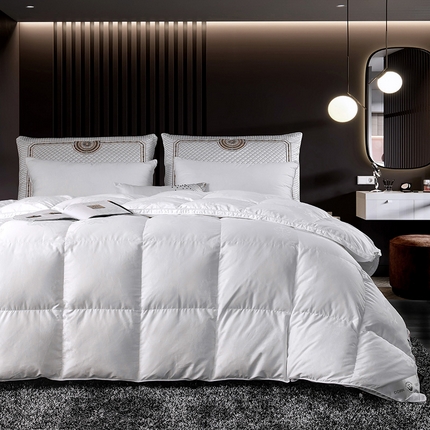 91家纺网 家纺一手货源 找家纺 （总）兰言诺羽绒被 2025新款臻品·繁花--120支全棉双层提花羽绒被鹅绒被春秋被冬被芯被壳直播