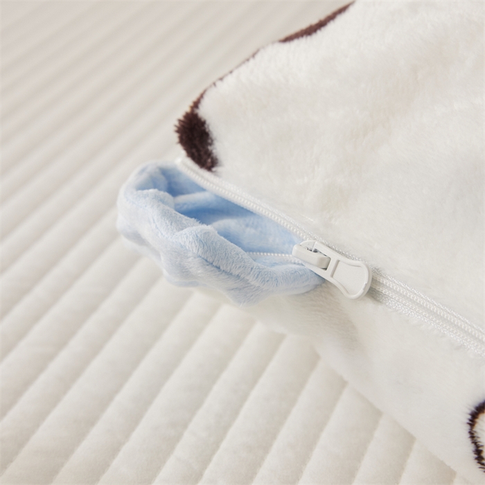 91家纺网 家纺一手货源 找家纺 艾佳宝贝 2024牛奶绒豆豆绒可拆式多功能防踢被 防踢被-巴士汽车