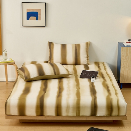 91家纺网 家纺一手货源 找家纺 （总）8小时家纺 2024新款40s双层纱单品四件套系列-床笠