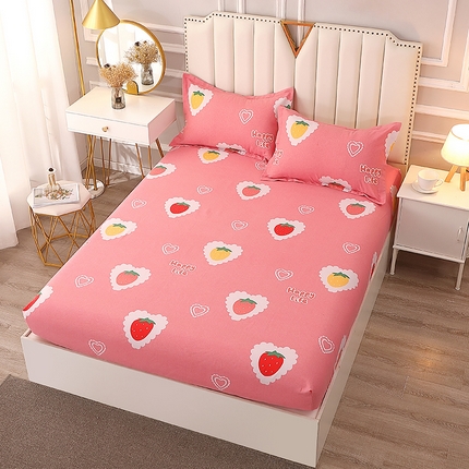 91家纺网 家纺一手货源 找家纺 （总）贝兰仙奴 2024新款利兹系列磨毛多规格单床笠