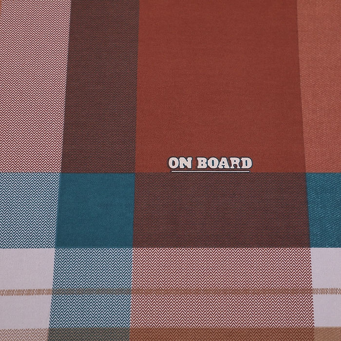 91家纺网 家纺一手货源 找家纺 贝兰仙奴 2024新款利兹系列磨毛多规格单床单 苏格风情桔