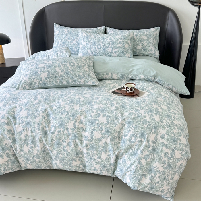 91家纺网 家纺一手货源 找家纺 （总）千朵 2024新款轻奢全棉磨毛四件套