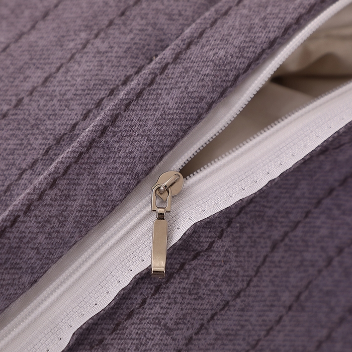 91家纺网 家纺一手货源 找家纺 贝兰仙奴 2024新款利兹系列磨毛多规格单被套 漫步时光灰