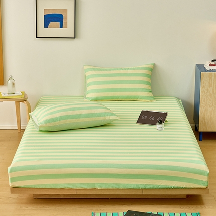 91家纺网 家纺一手货源 找家纺 （总）8小时家纺 2024新款40s双层纱单品四件套系列-床笠