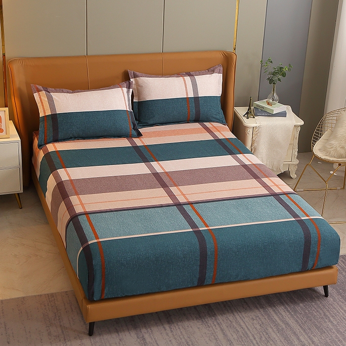 91家纺网 家纺一手货源 找家纺 贝兰仙奴 2024新款利兹系列磨毛多规格单床笠 悠悠岁月