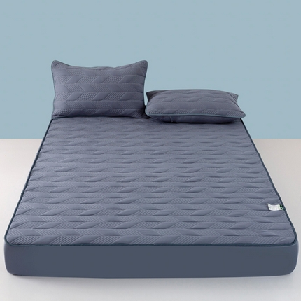 91家纺网 家纺一手货源 找家纺 （总）乐逸 2024新款四叶草系列亲肤夹棉床笠