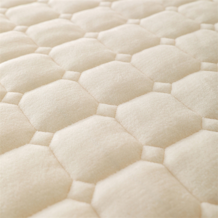 91家纺网 家纺一手货源 找家纺 凌云家纺 2025新款A类牛奶绒床垫软垫学生宿舍单人床褥可机洗 新米杏