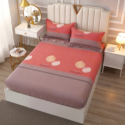 91家纺网 家纺一手货源 找家纺 （总）贝兰仙奴 2024新款利兹系列磨毛多规格单床笠