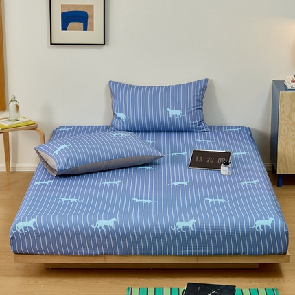 91家纺网 家纺一手货源 找家纺 （总）8小时家纺 2024新款40s双层纱单品四件套系列-床笠