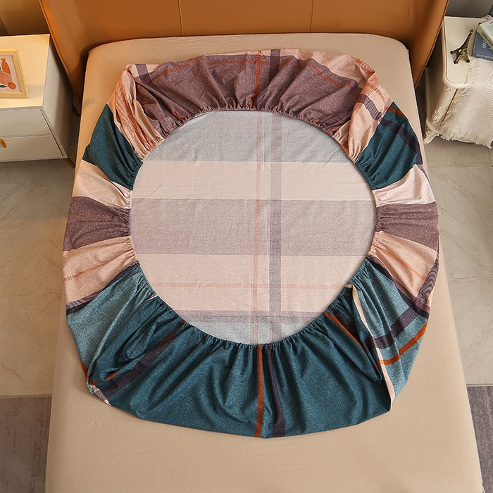 91家纺网 家纺一手货源 找家纺 贝兰仙奴 2024新款利兹系列磨毛多规格单床笠 悠悠岁月