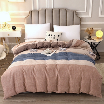 91家纺网 家纺一手货源 找家纺 （总）贝兰仙奴 2024新款利兹系列磨毛多规格单被套