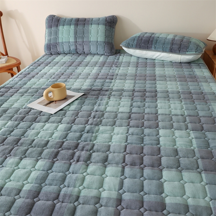 91家纺网 家纺一手货源 找家纺 凌云家纺 2025新款A类牛奶绒床垫软垫学生宿舍单人床褥可机洗 青春之声