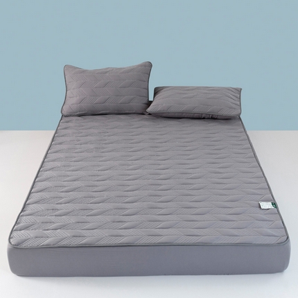 91家纺网 家纺一手货源 找家纺 （总）乐逸 2024新款四叶草系列亲肤夹棉床笠