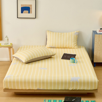 91家纺网 家纺一手货源 找家纺 （总）8小时家纺 2024新款40s双层纱单品四件套系列-床笠