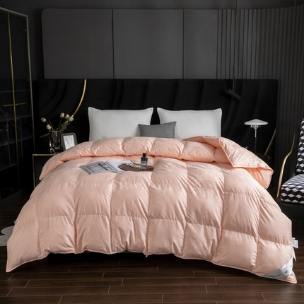 91家纺网 家纺一手货源 找家纺 （总）兰言诺羽绒被 2025新款臻品·繁花--120支全棉双层提花羽绒被鹅绒被春秋被冬被芯被壳直播