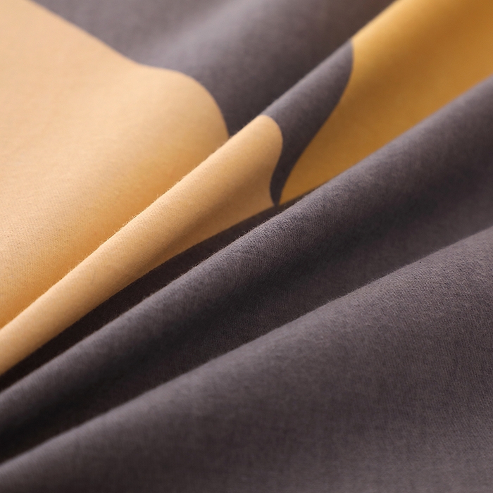 91家纺网 家纺一手货源 找家纺 贝兰仙奴 2024新款利兹系列磨毛多规格单床单 几何图形灰