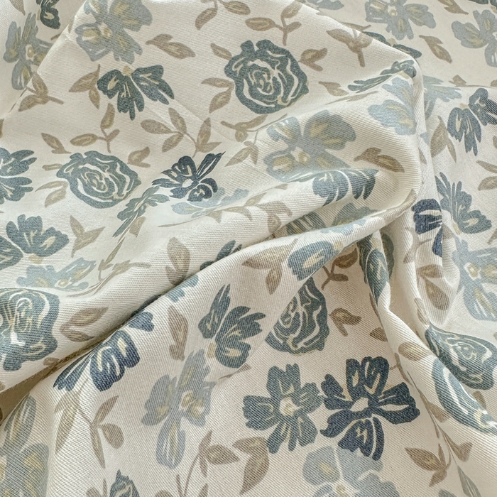 91家纺网 家纺一手货源 找家纺 柠馨 2024新款简约全棉时尚印花床笠 星雅