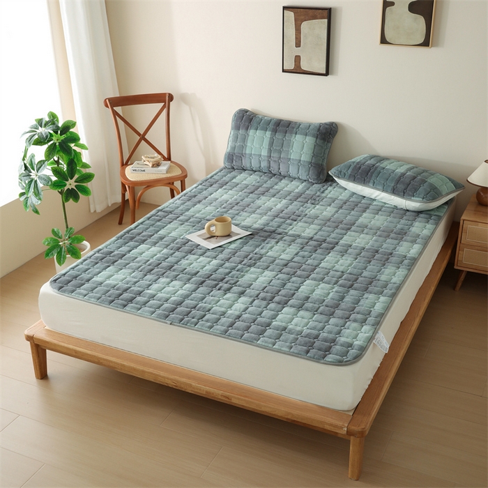 91家纺网 家纺一手货源 找家纺 凌云家纺 2025新款A类牛奶绒床垫软垫学生宿舍单人床褥可机洗 青春之声