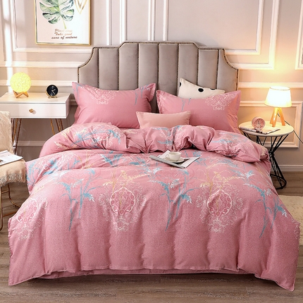 91家纺网 家纺一手货源 找家纺 （总）贝兰仙奴 2024新款利兹系列磨毛多规格四件套