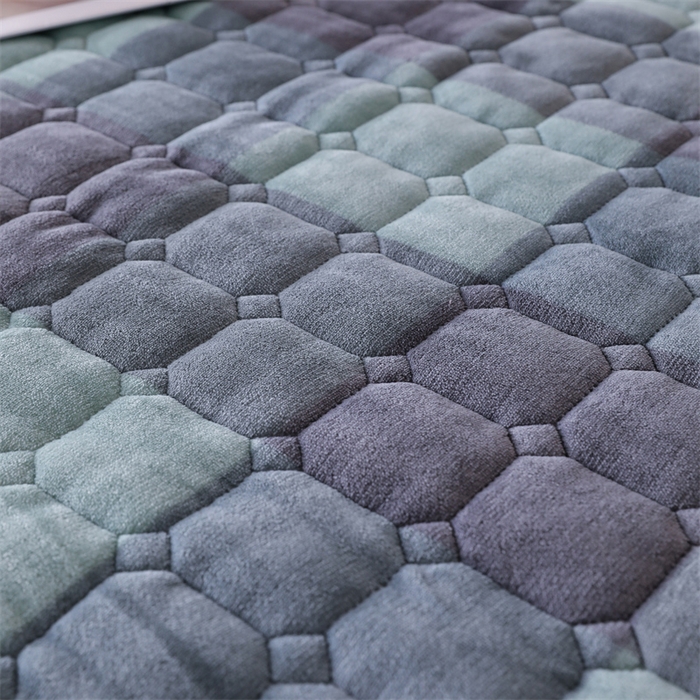 91家纺网 家纺一手货源 找家纺 凌云家纺 2025新款A类牛奶绒床垫软垫学生宿舍单人床褥可机洗 青春之声