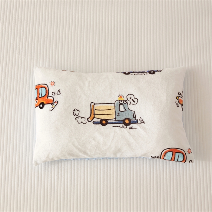 91家纺网 家纺一手货源 找家纺 艾佳宝贝 2024牛奶绒豆豆绒可拆式多功能防踢被 防踢被-巴士汽车