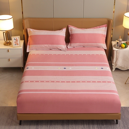 贝兰仙奴 2024新款利兹系列磨毛多规格单床笠 米兰达