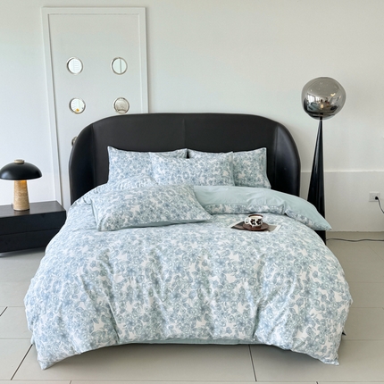 千朵 2024新款轻奢全棉磨毛四件套 芊芊之恋