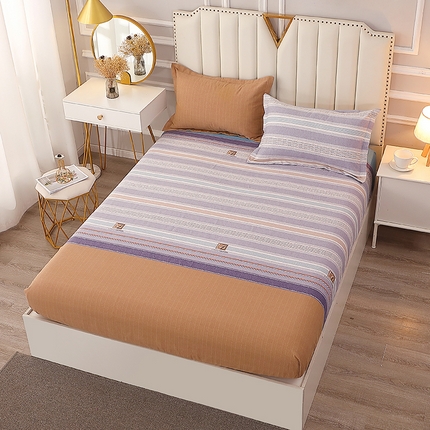 91家纺网 家纺一手货源 找家纺 （总）贝兰仙奴 2024新款利兹系列磨毛多规格单床笠