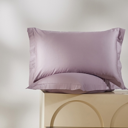 91家纺网 家纺一手货源 找家纺 （总）轩和家居 2024新款A类50S贡缎长绒棉单枕套系列