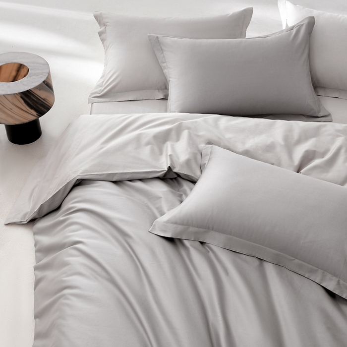 91家纺网 家纺一手货源 找家纺 轩和家居 2024新款A类50S贡缎长绒棉单被套系列 雅士灰+迷雾灰