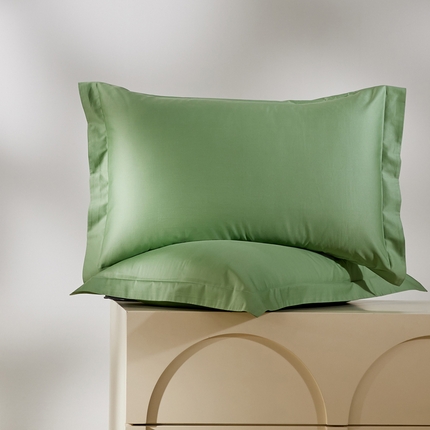 91家纺网 家纺一手货源 找家纺 （总）轩和家居 2024新款A类50S贡缎长绒棉单枕套系列