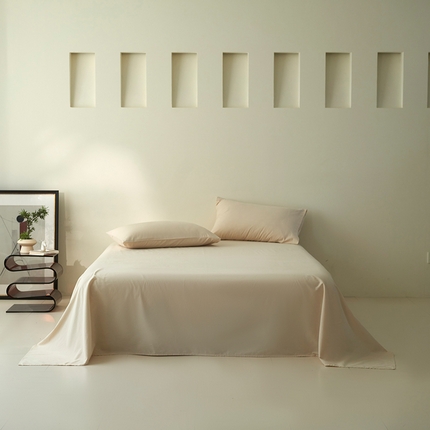 91家纺网 家纺一手货源 找家纺 （总）2024新款全棉加厚磨毛纯色单床单系列