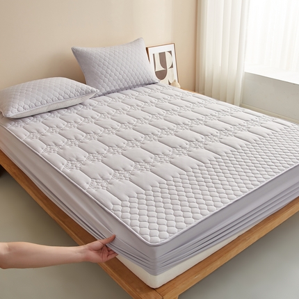 91家纺网 家纺一手货源 找家纺 （总）盛眠 2025新款水洗棉夹棉床笠