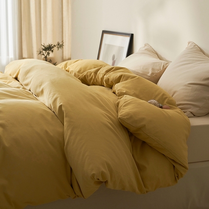 91家纺网 家纺一手货源 找家纺 （总）2024新款全棉加厚磨毛纯色单被套