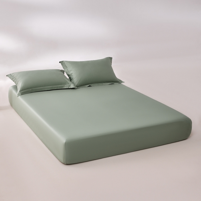 91家纺网 家纺一手货源 找家纺 （总）轩和家居 2024新款A类50S贡缎长绒棉单床笠系列