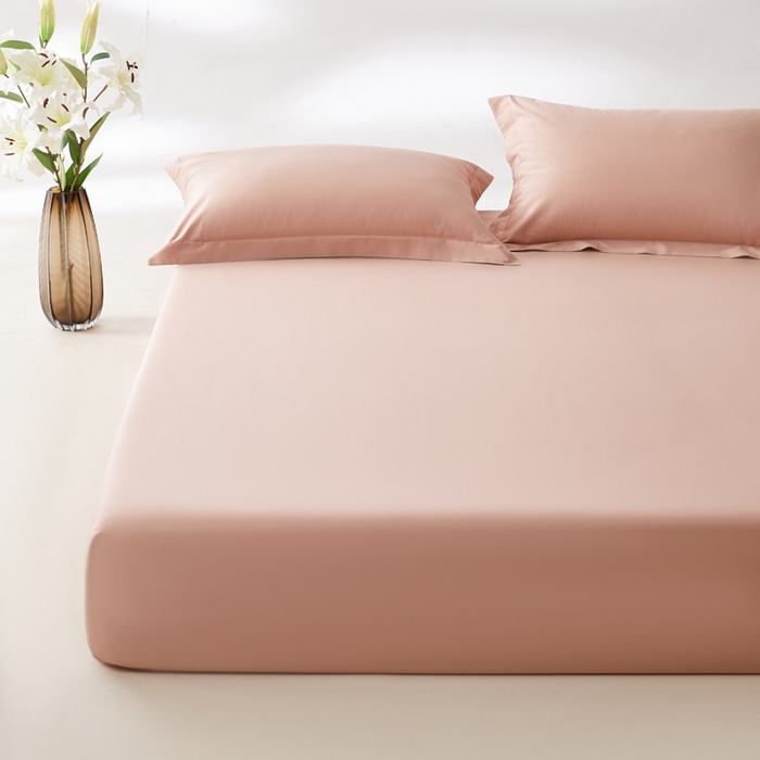 91家纺网 家纺一手货源 找家纺 轩和家居 2024新款A类50S贡缎长绒棉单床笠系列 罗卡芙