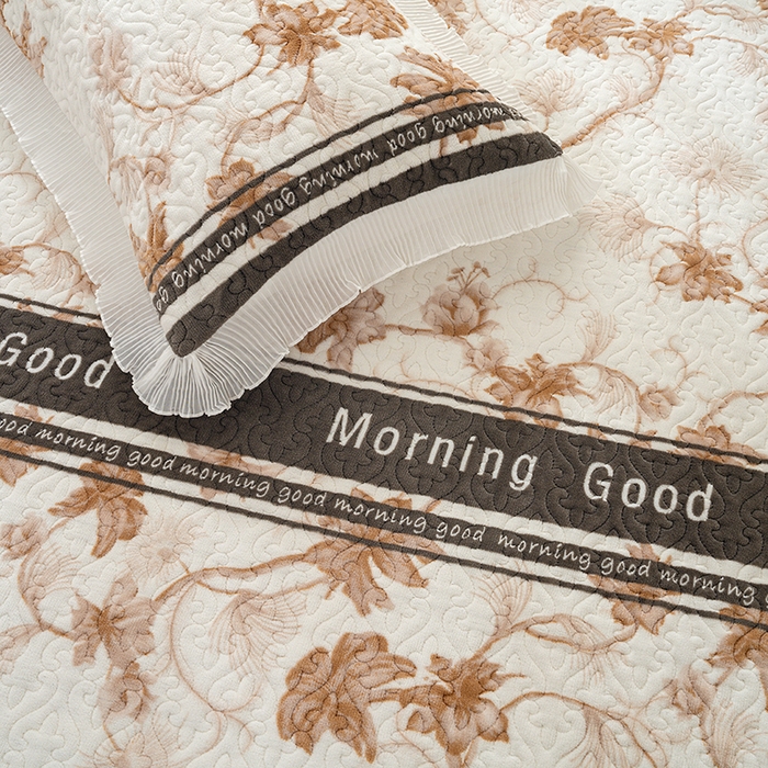 91家纺网 家纺一手货源 找家纺 冬然 2024新款牛奶绒床盖榻榻米床盖炕盖水木年华