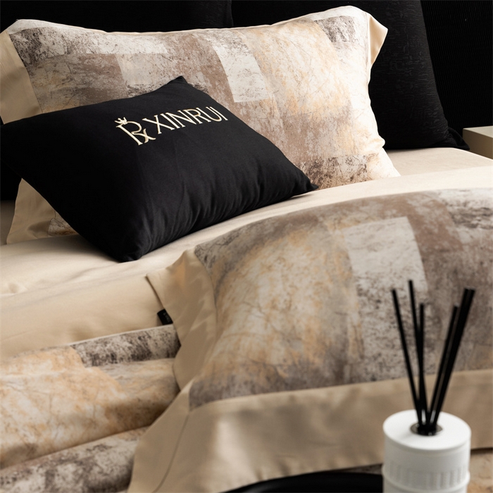 91家纺网 家纺一手货源 找家纺 馨蕊家居 2024新款100s金太阳艾阳绒磨毛系列-瑰丽 瑰丽-黄