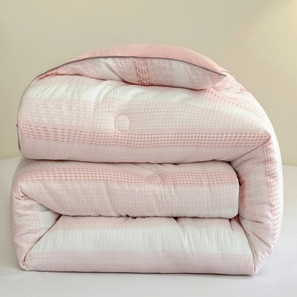 91家纺网 家纺一手货源 找家纺 （总）吾诺家居 2024 大提花格子秋冬被被子被芯春秋被夏被