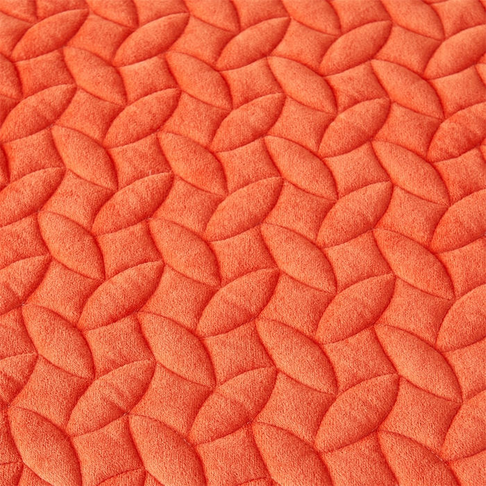 91家纺网 家纺一手货源 找家纺 恒爱家纺 2024新款初黛宝宝绒系列四件套 爱玛橙