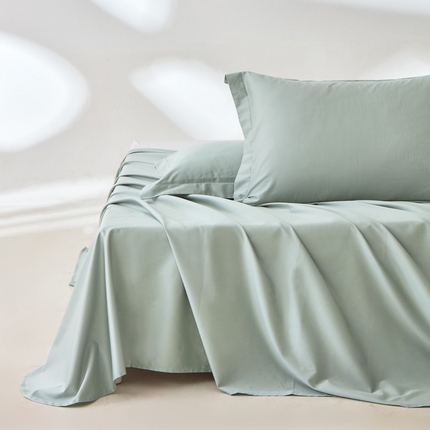 91家纺网 家纺一手货源 找家纺 （总）轩和家居 2024新款A类50S贡缎长绒棉单床单系列