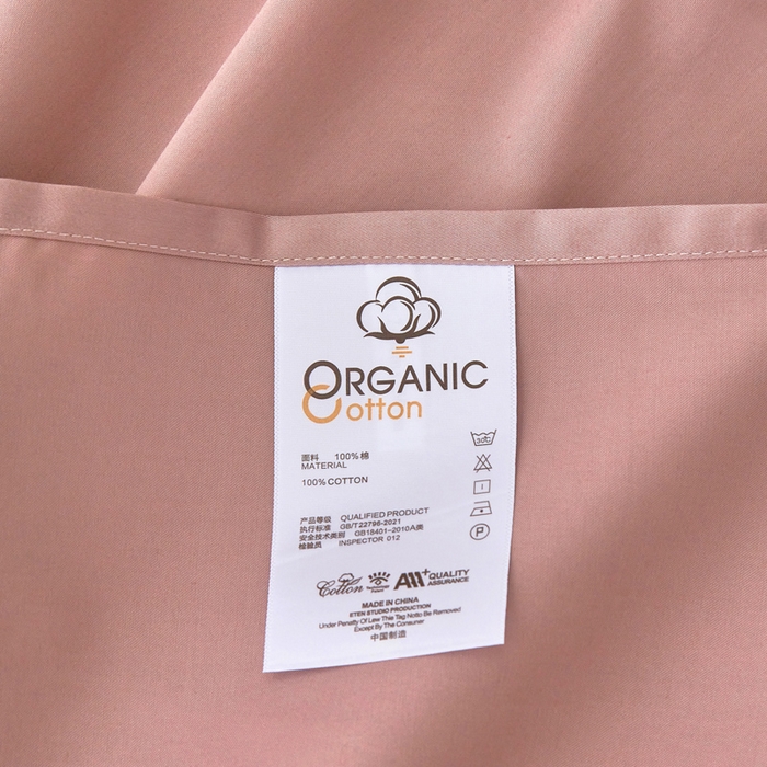 91家纺网 家纺一手货源 找家纺 轩和家居 2024新款A类50S贡缎长绒棉单床单系列 复古粉